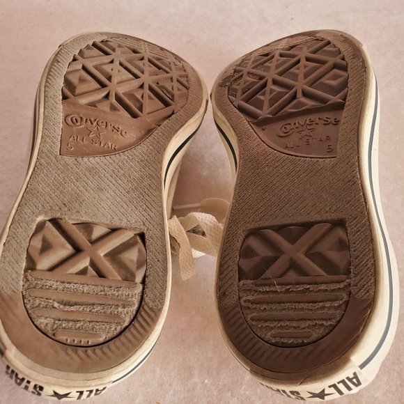 White Converse all star  szMens5 womens7 - Picture 3 of 7